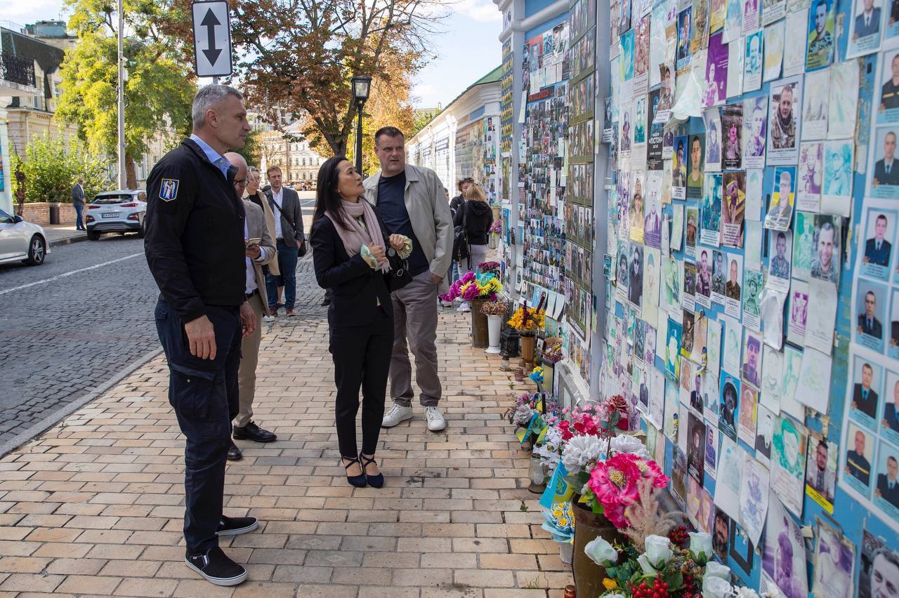 Віталій Кличко зустрівся з лорд-мером Копенгагена Ларсом Вайсом