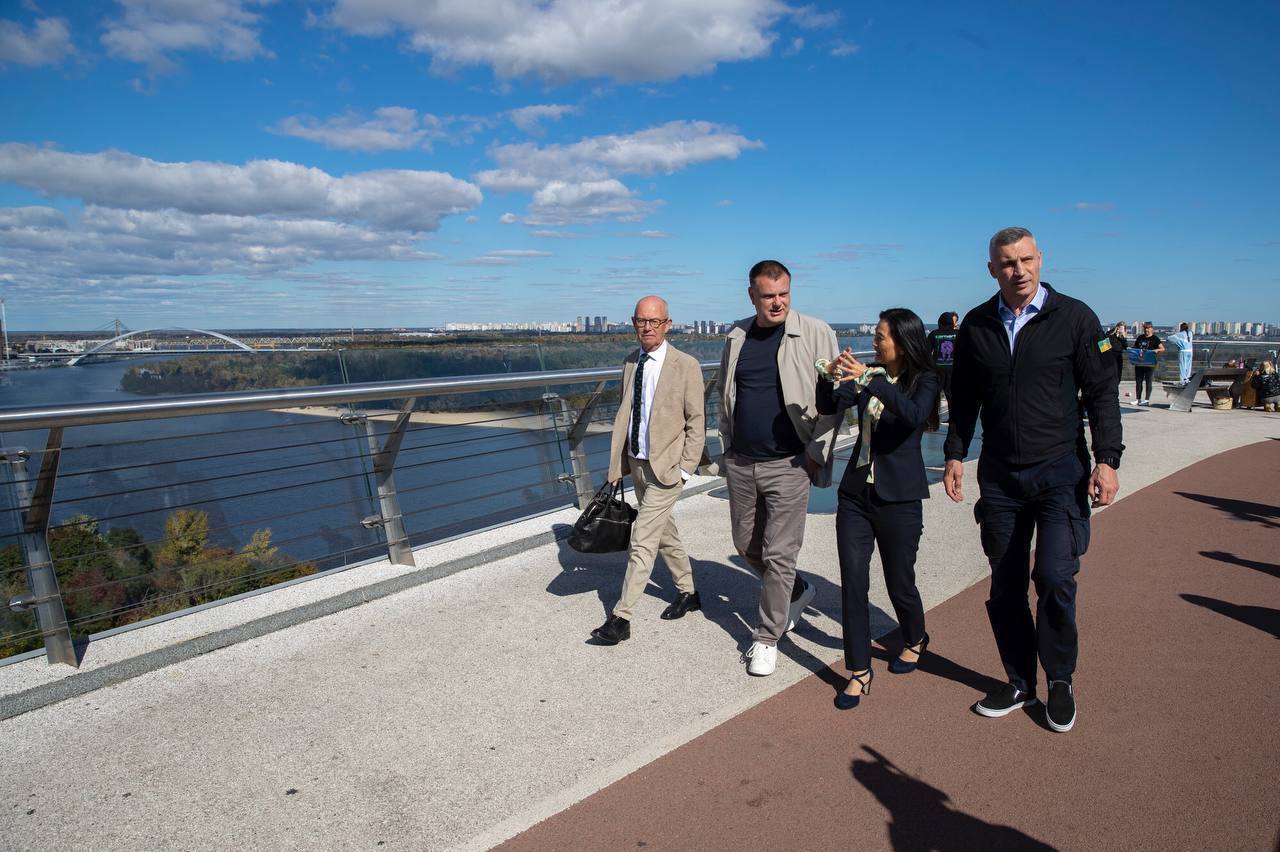 Віталій Кличко зустрівся з лорд-мером Копенгагена Ларсом Вайсом