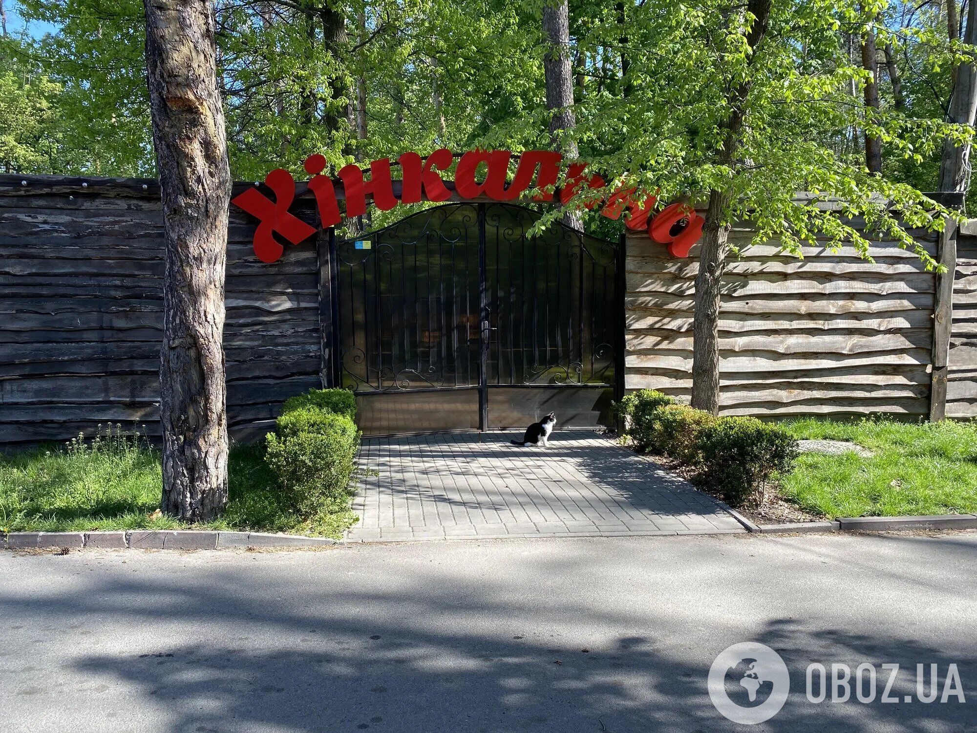 Можно снести: государственный регистратор прекратил право собственности на самовольно построенный ресторан в Голосеевском парке Киева. Фото