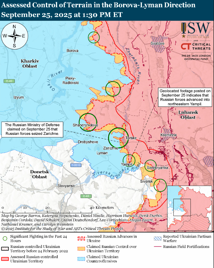 Росія перегруповує сили для наступу на кількох напрямках фронту, але є "нюанс": в ISW вказали на проблеми агресора. Карта