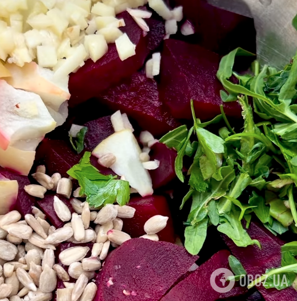 Корисний буряковий салат, який працює як природна аптечка для клітин: рецепт від Оксани Скиталінської