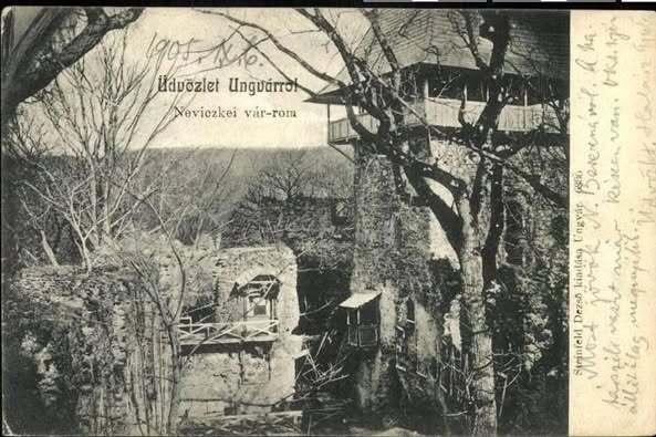 Яким було Закарпаття на початку XX століття: фото Невицького замку