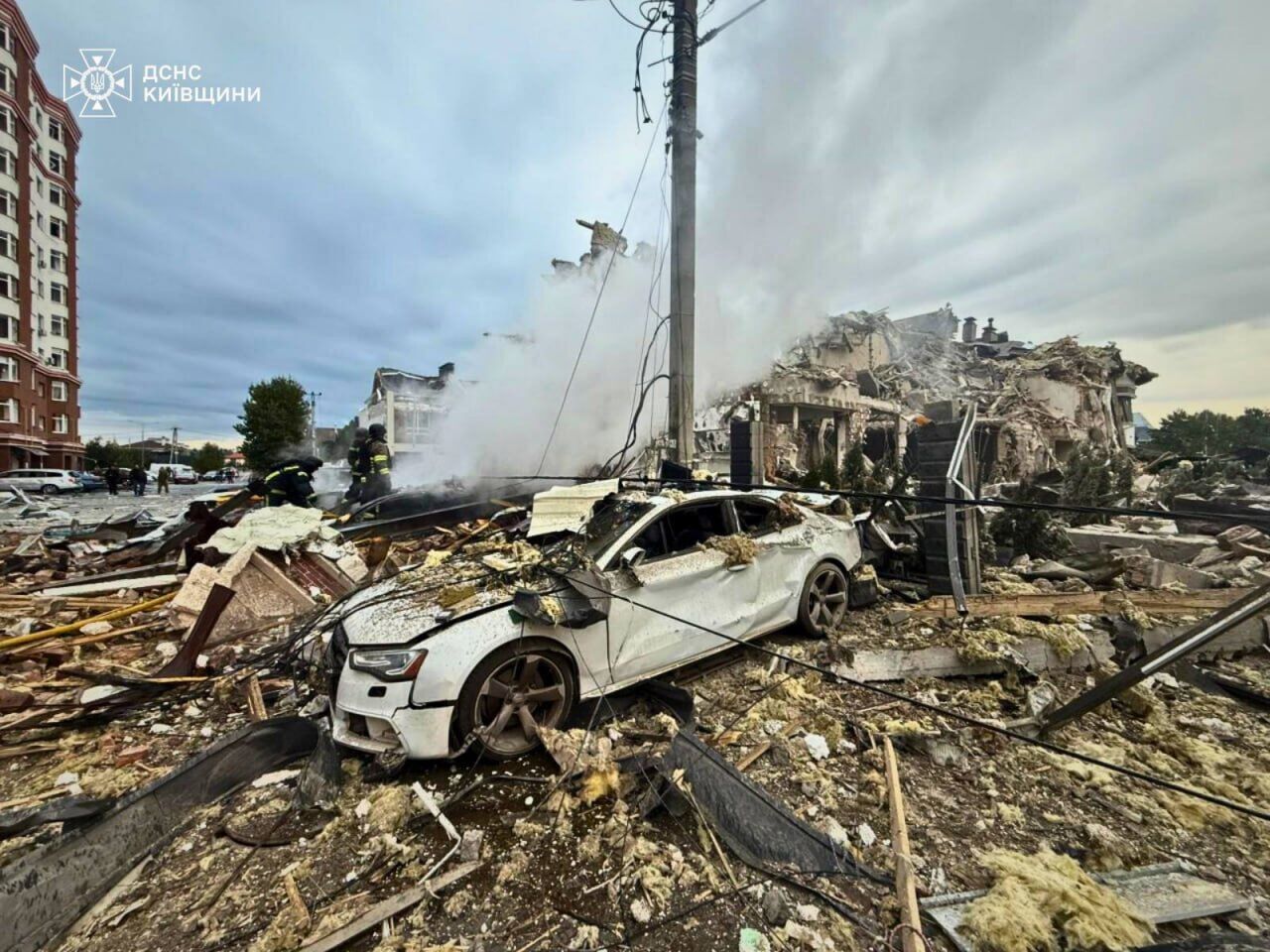 Атака РФ по Києву і області: у столиці завершені аварійно-рятувальні роботи, є жертви й десятки постраждалих. Фото, відео