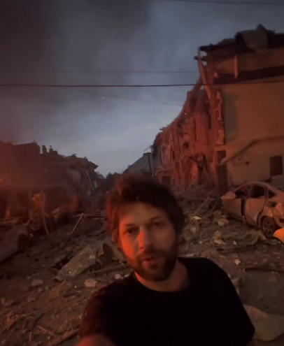 Родина капелана-волонтера дивом врятувалася після російської атаки Києва. Відео