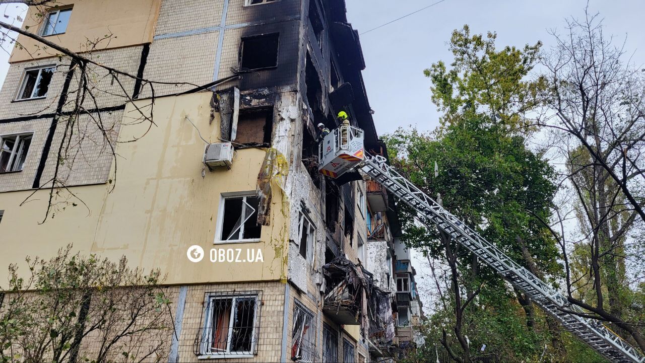 Кличко приїхав на місце зруйнованого будинку у Солом’янському районі, де загинула дитина: фото та відео