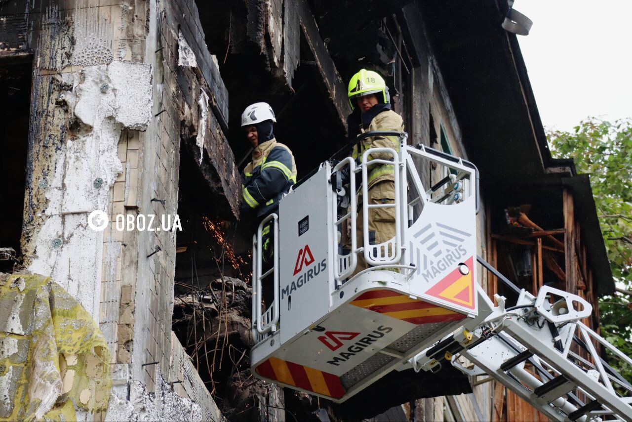 Кличко приїхав на місце зруйнованого будинку у Солом’янському районі, де загинула дитина: фото та відео