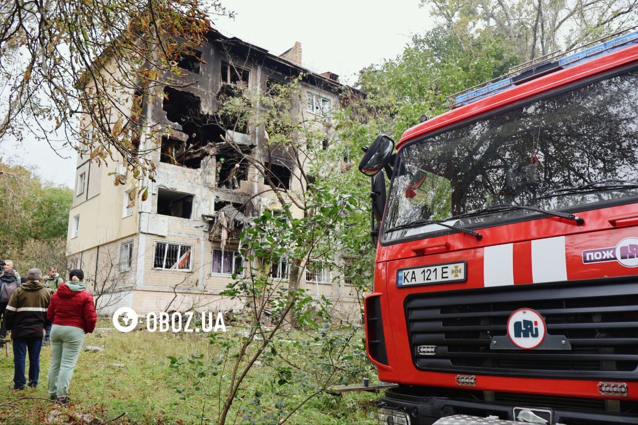 Кличко приїхав на місце зруйнованого будинку у Солом’янському районі, де загинула дитина: фото та відео