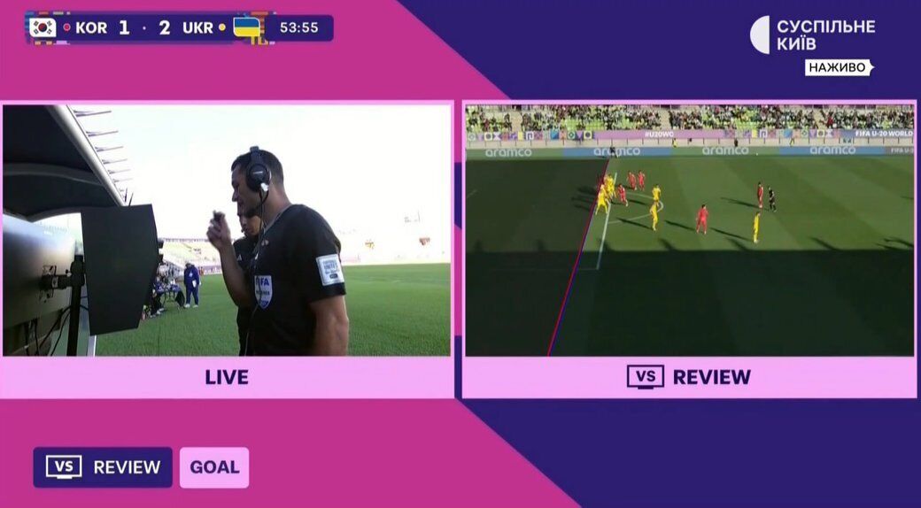 Впервые в истории! Украине отменили пропущенный гол благодаря уникальному "теннисному" правилу на чемпионате мира по футболу U-20. Видео