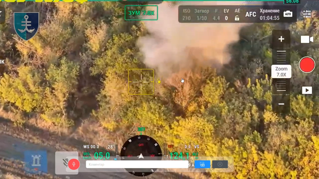 Українські морпіхи "мінуснули" ворожу гармату і підірвали схованку з БК ворога: відео