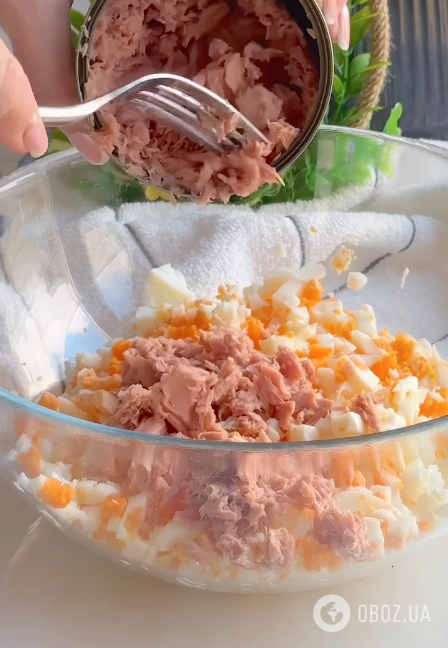 Полезная белковая намазка-салат из тунца, с луком и яйцами: рецепт закуски за 5 минут