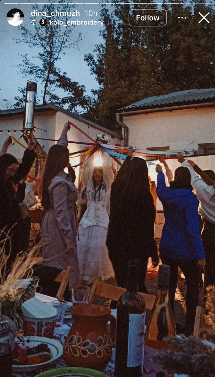 Пародія на Жадана та Соловій, етнічні костюми і народні танці: учасник гурту "Курган&Agregat" зіграв автентичне весілля