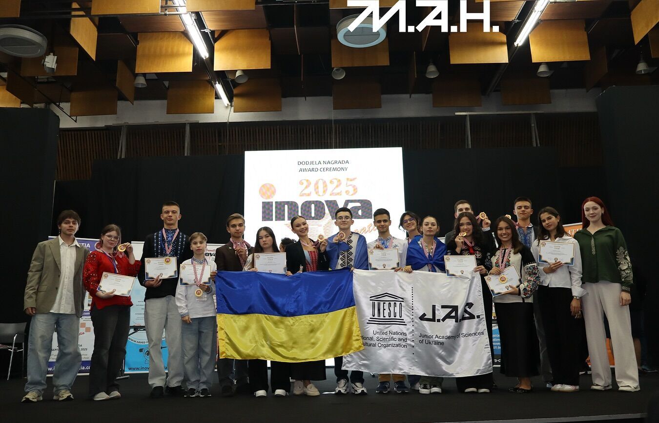 15 из 15! Украинские школьники получили абсолютное золото на международном шоу изобретений в Хорватии
