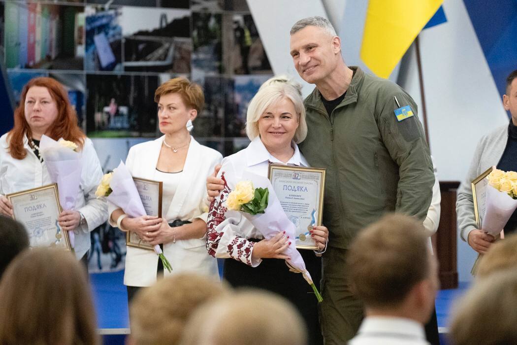 Кличко встретился с лучшими работниками образовательной отрасли Киева