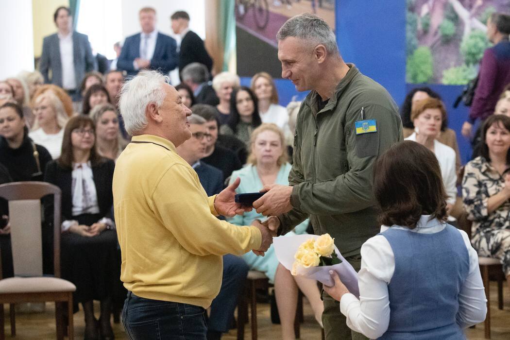 Кличко встретился с лучшими работниками образовательной отрасли Киева