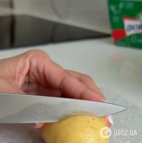 Запечена хрустка картопля в шкірці ''Дор Блю'': сподобається всім