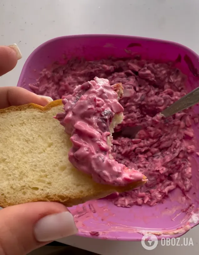Вкусный салат-намазка из свеклы с фетой на каждый день: готовится элементарно