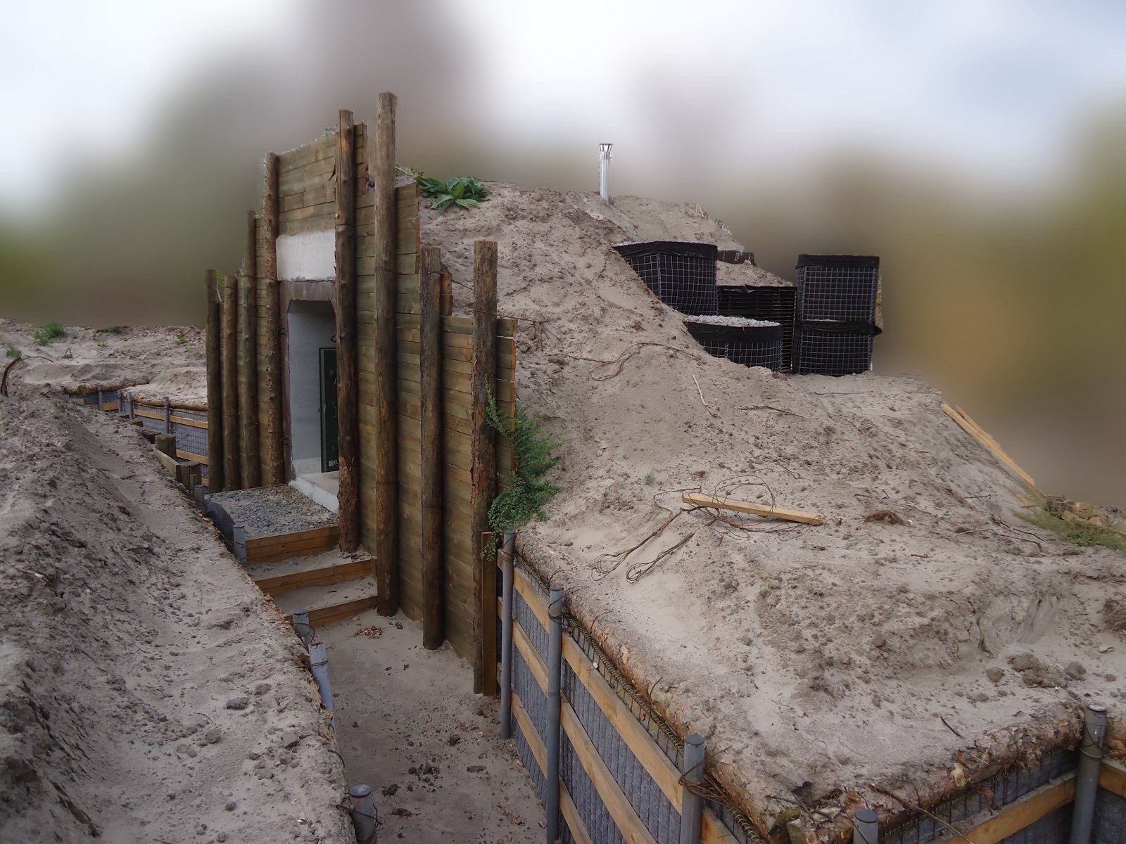 Фортификации, которые показал Пронин