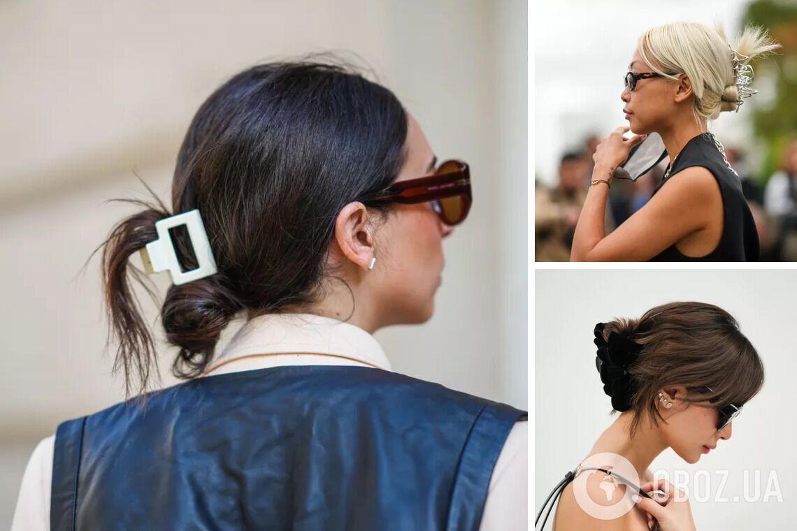 Найстильніші зачіски з крабом: ідеально підійдуть до осінніх образів