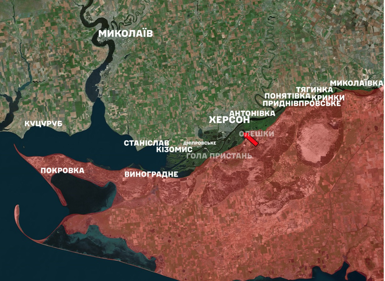 "Сложное положение": в ВСУ фиксируют ротацию врага на левобережье Херсонщины