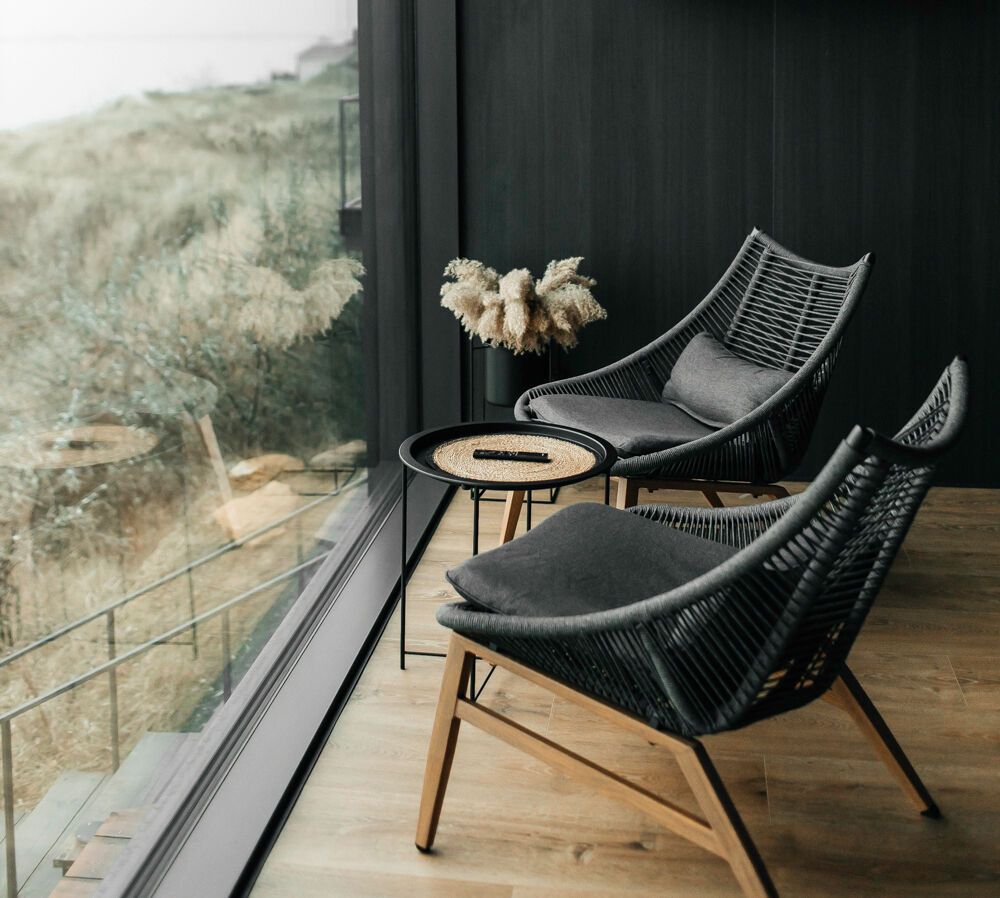 Домики возле Одессы с видом на море