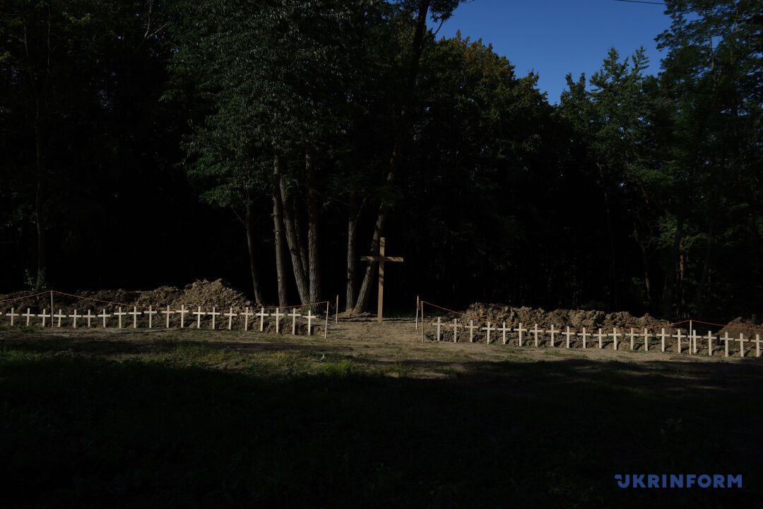 На Тернопільщині розпочали перепоховання ексгумованих останків жертв Волинської трагедії. Фото