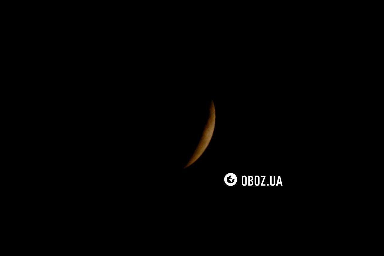 Над Украиной взошла Кровавая Луна. Фото