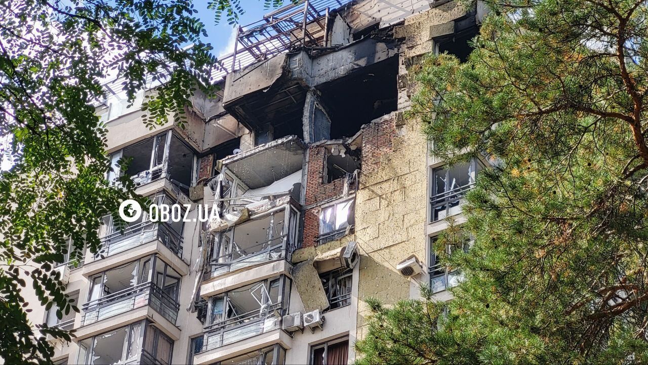 У Києві "Шахед" прилетів у будинок, де живе лідер збірної України з футболу Георгій Судаков. Відео та фото наслідків