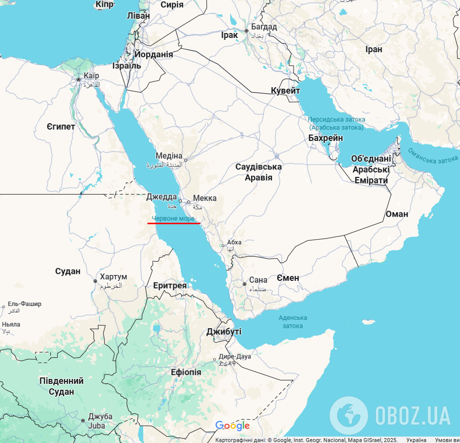 У Червоному морі пошкодили підводні кабелі: де виникли проблеми з інтернетом
