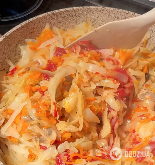 Приготовление капусты