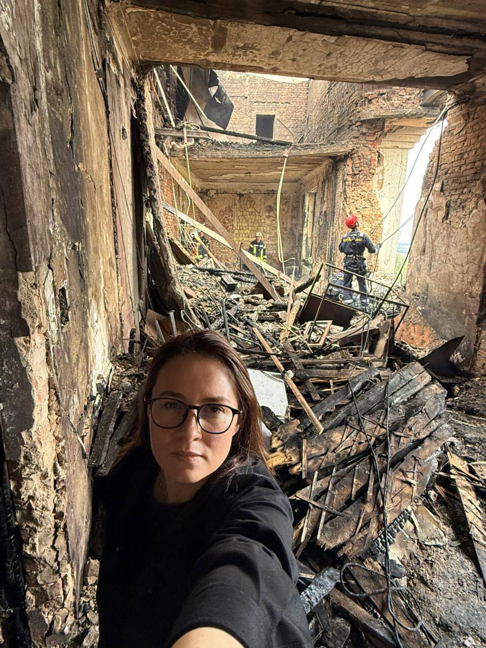 "Світ має відреагувати!" Свириденко показала наслідки пожежі в будівлі Кабміну після атаки БПЛА