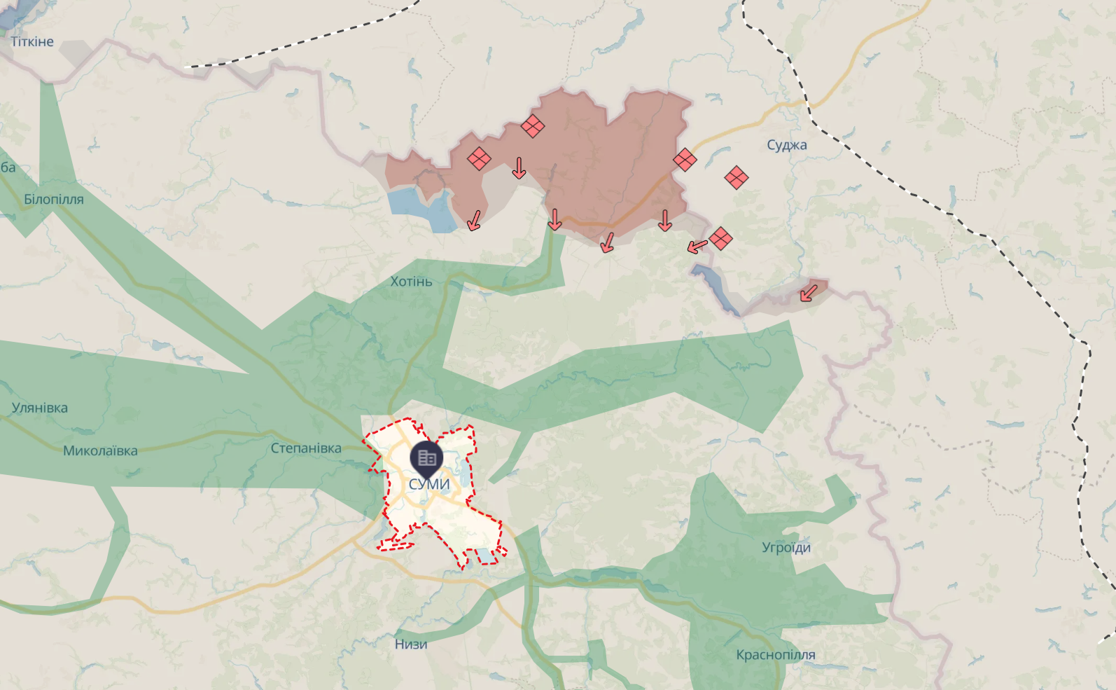Оккупанты атаковали центр Сум: среди пострадавших – дети