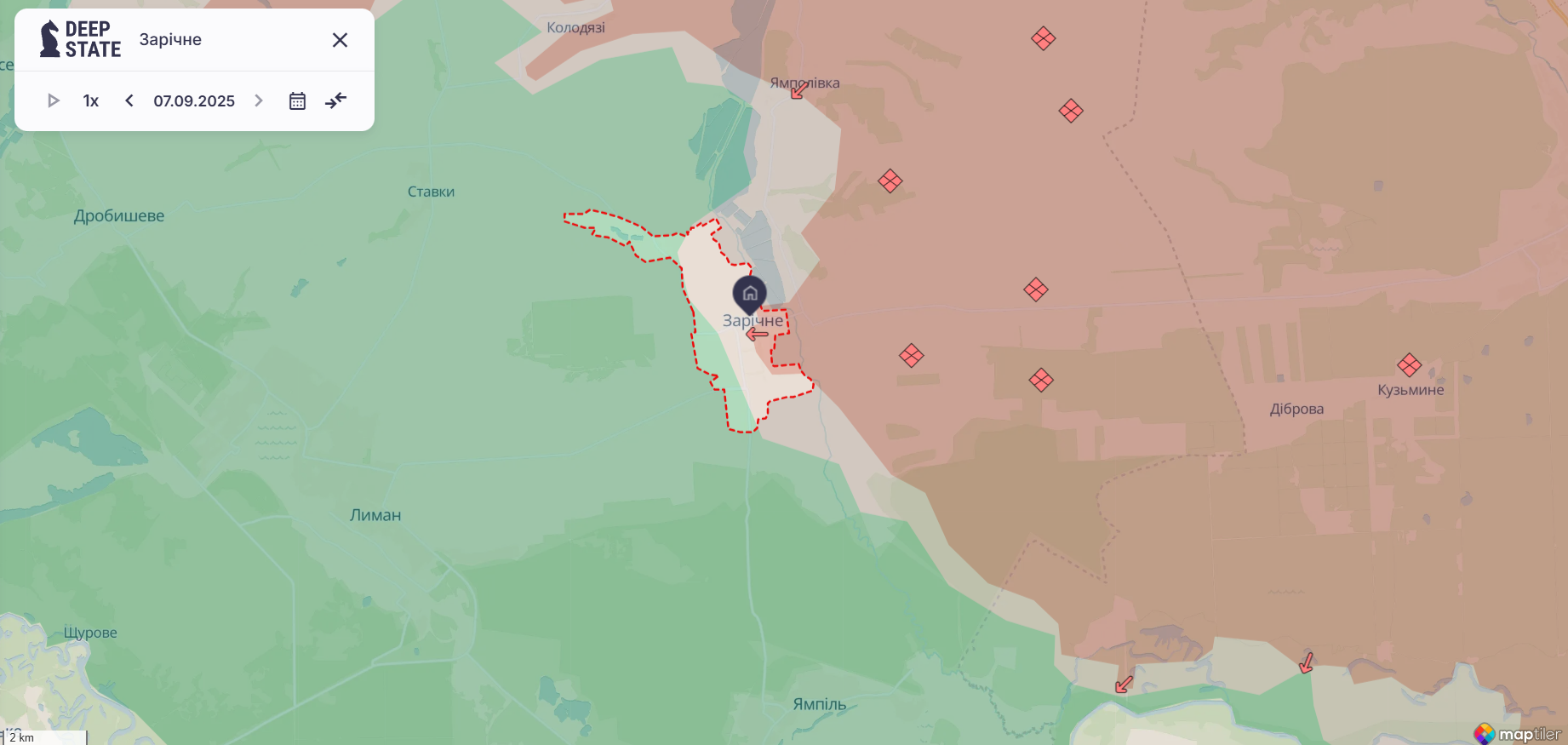 Повністю під контролем: українські військові звільнили від ворога селище Зарічне на Донеччині. Відео