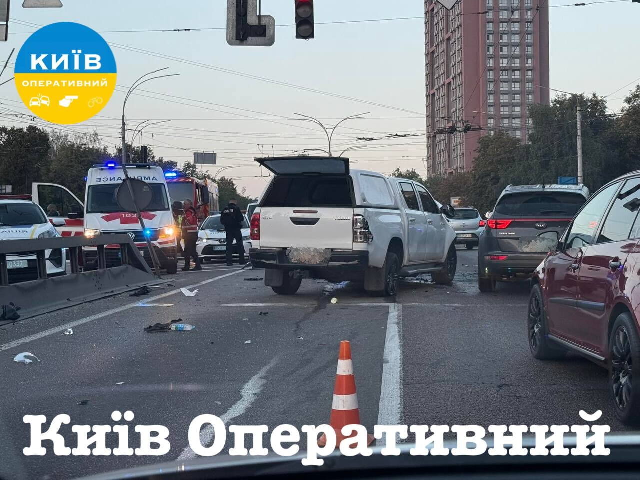 В Киеве военный спровоцировал смертельное ДТП: среди погибших – полицейский. Подробности и фото