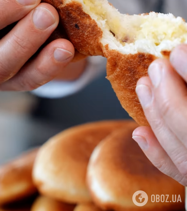 Сытные жареные пирожки