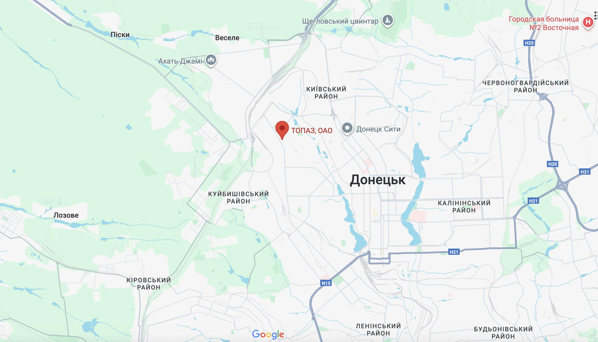 В оккупированном Донецке крылатые ракеты поразили бывший завод "Топаз": там была военная база РФ. Фото и видео