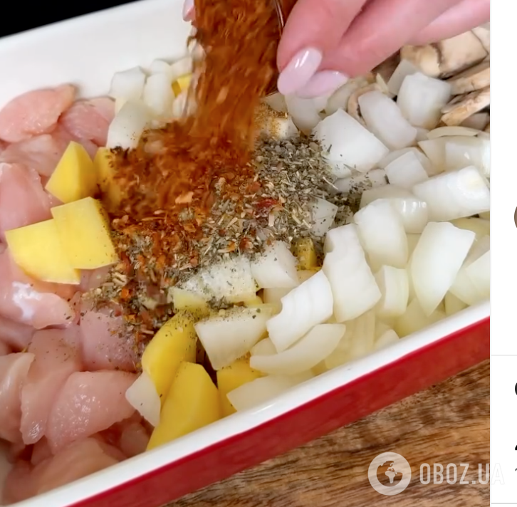 Картофель с филе