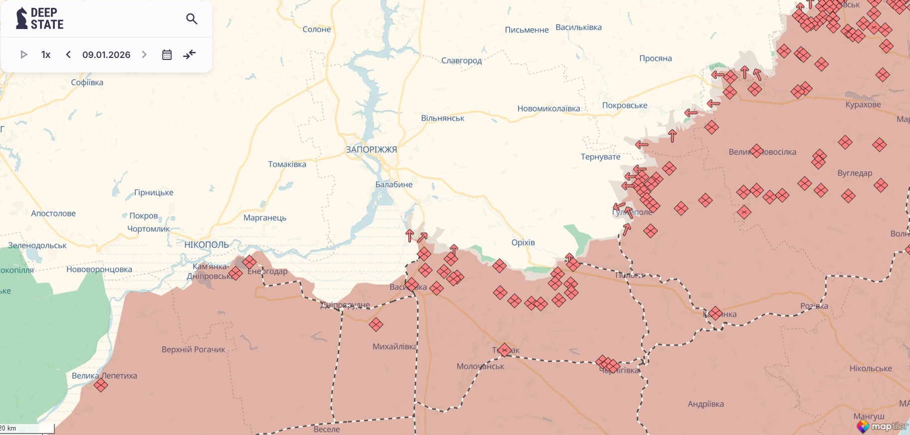 Українські оператори дронів вивели з ладу ворожу САУ, яка працювала по наших позиціях на Запоріжжі