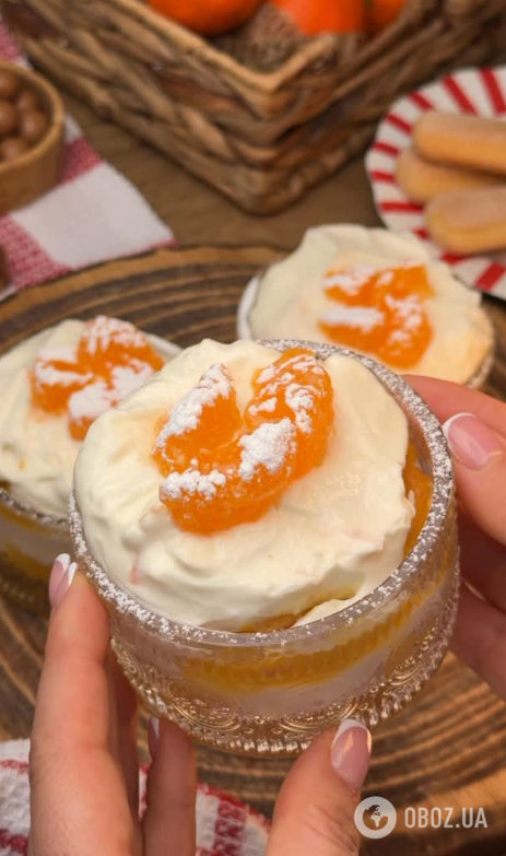 Как приготовить ленивое тирамису с мандаринами: рецепт за считаные минуты