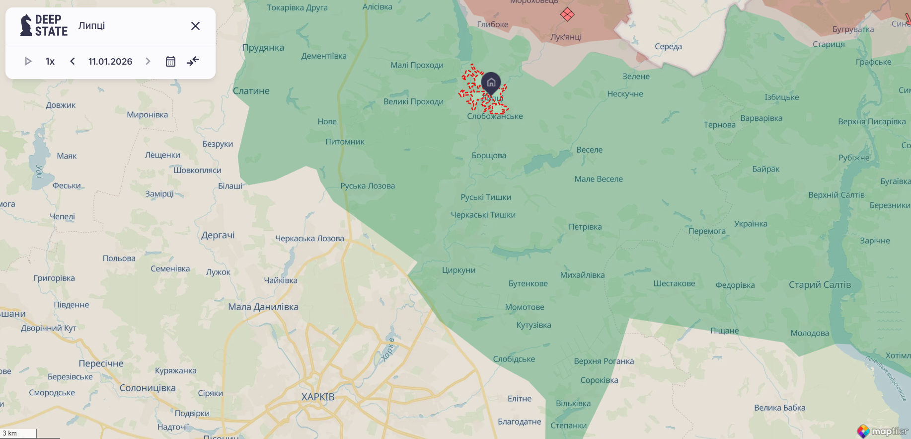 Окупанти хочуть захопити Липці, а потім йти на Харків: військовий розкрив план ворога. Карта