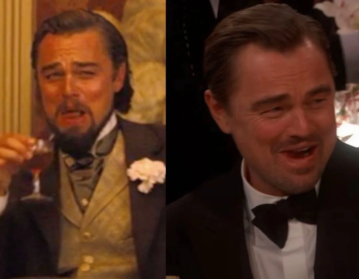 Леонардо Ди Каприо случайно повторил аж два своих легендарных мема на "Золотом глобусе 2026". Фото