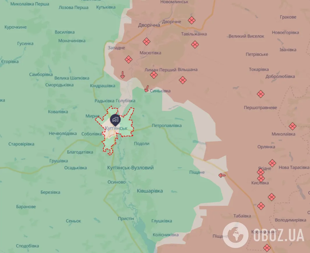 Воїни "Хартії" зачистили від окупантів будівлю міської ради Куп'янська. Відео
