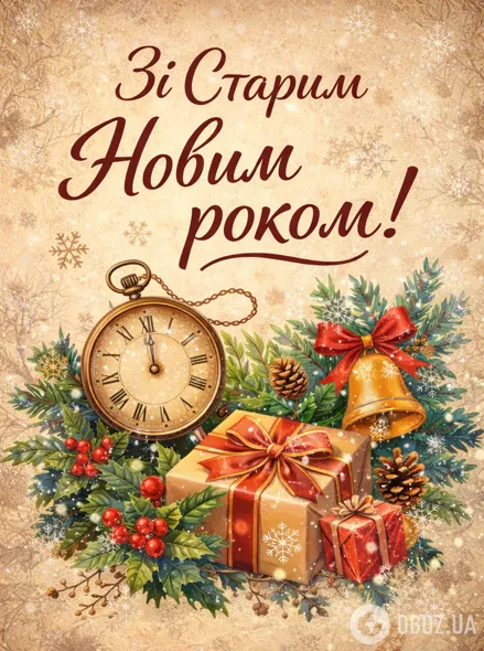 Із Старим Новим роком: теплі привітання