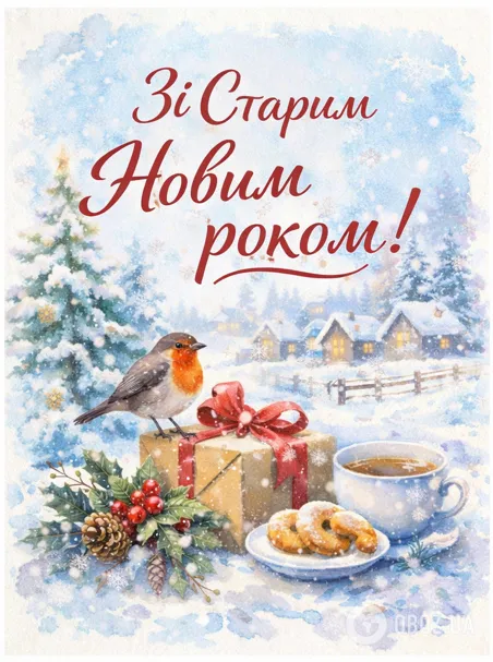 Із Старим Новим роком: теплі привітання
