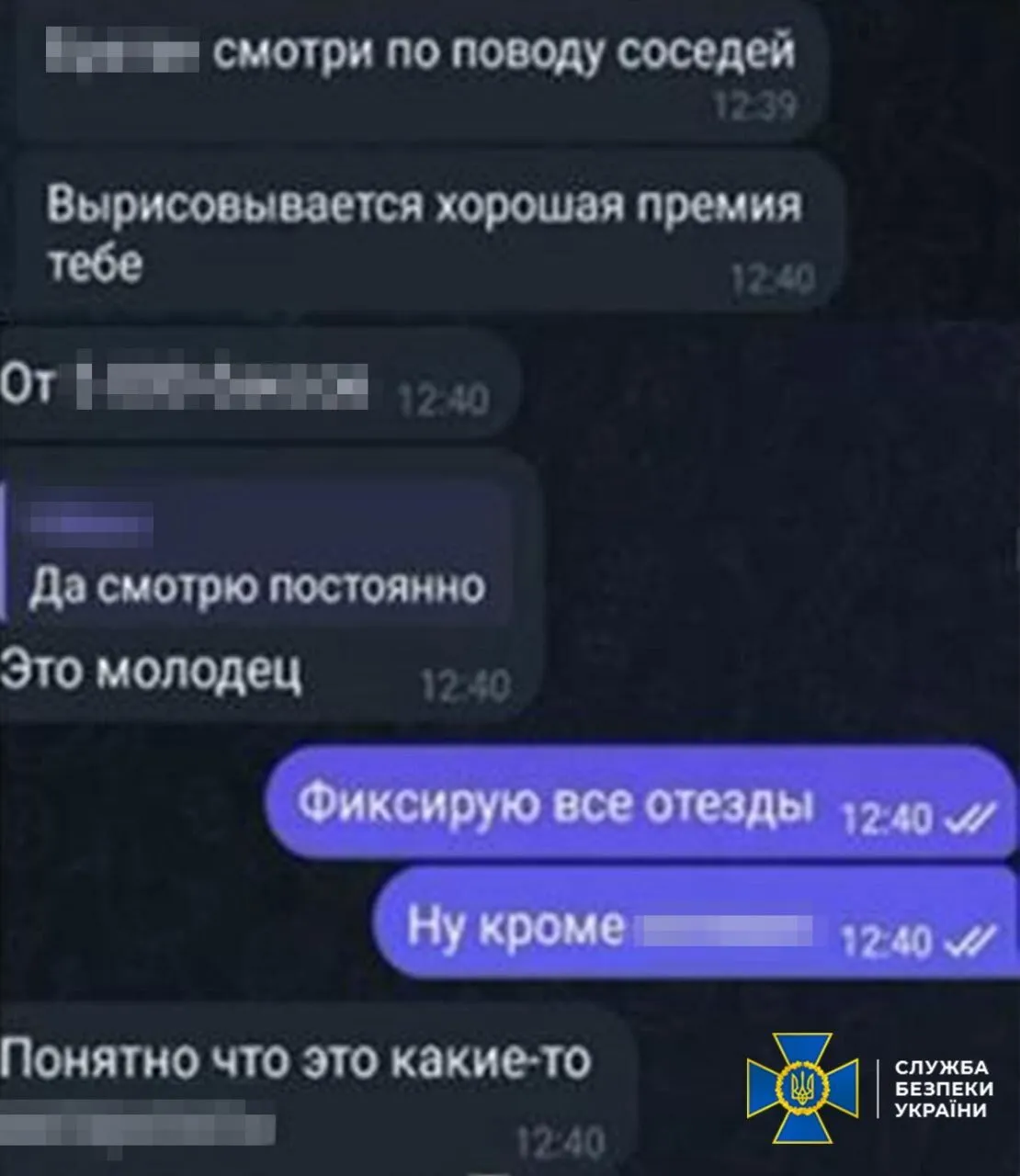 СБУ затримала агентів ФСБ, які готувалися підірвати поліцейських у Херсоні та втекти до Росії. Фото