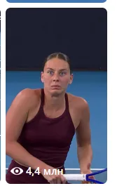 Сама злякалася, що зробила. Відео вчинку Марти Костюк у матчі з Соболенко зібрало 4.4 млн переглядів