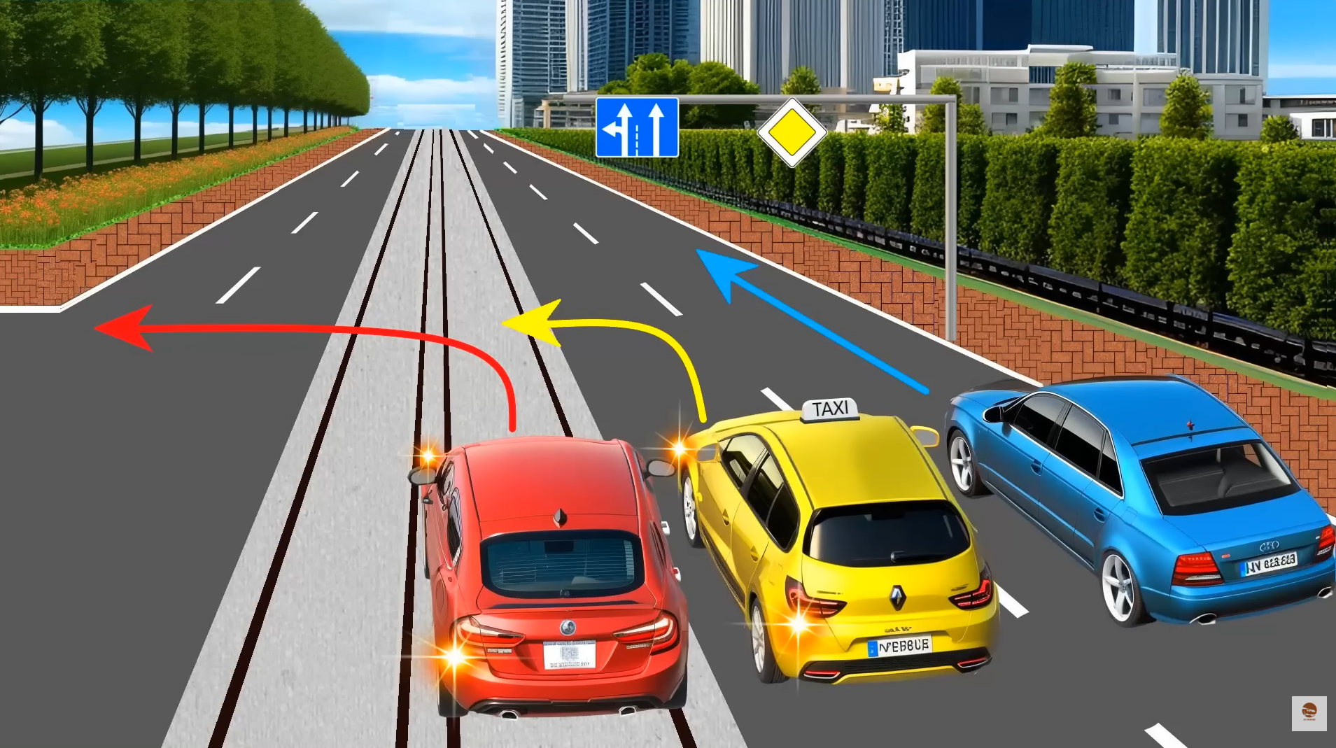 Кто не нарушает правила? Жизненная ситуация на дороге