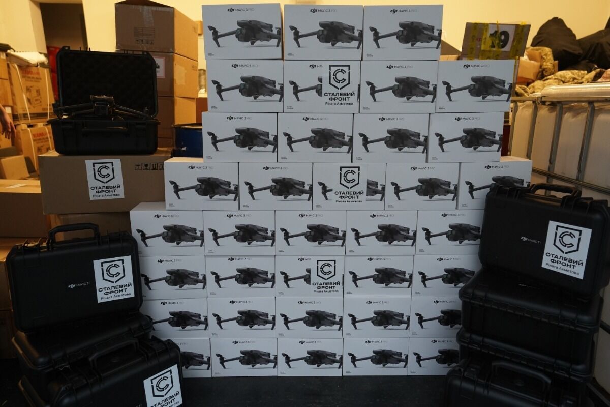 1-й корпус НГУ "Азов" отримав партію дронів на 214 млн грн від Ріната Ахметова