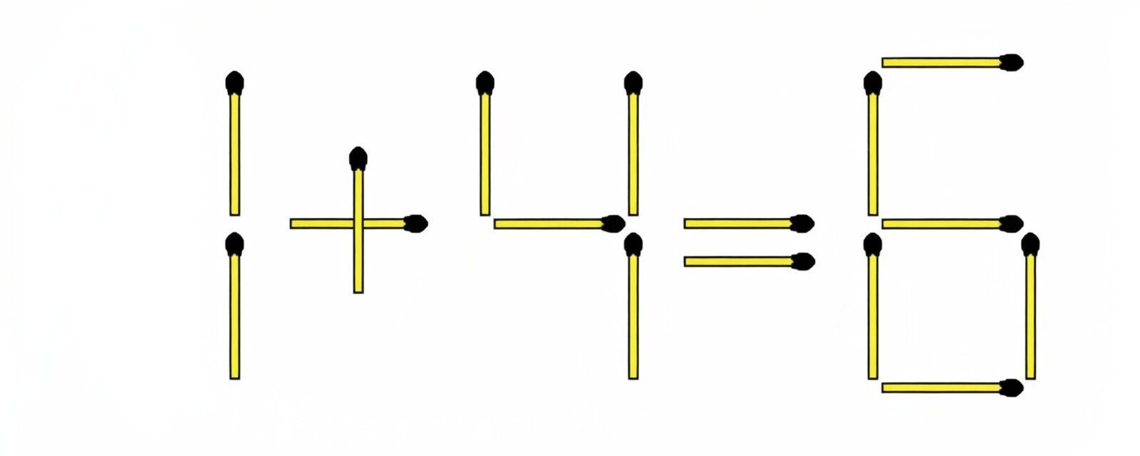 Хитра головоломка з сірниками: знайдіть 2 відповіді