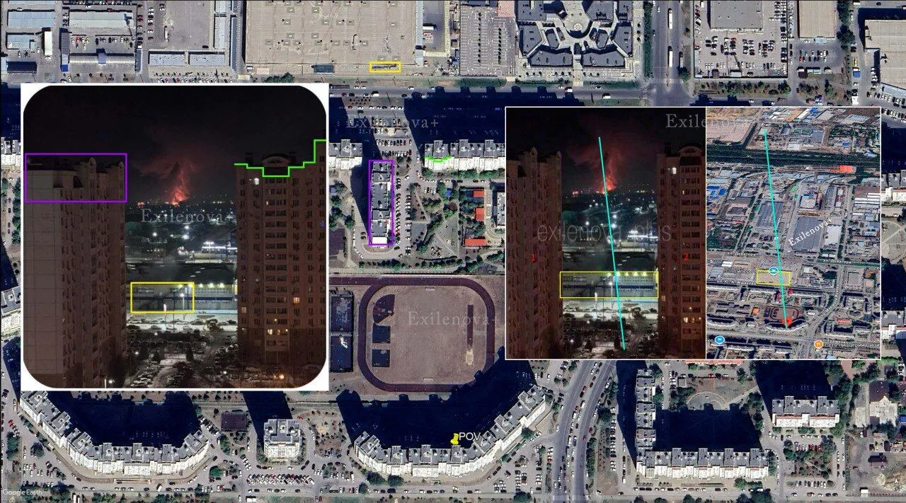 В российском Ростове прогремели взрывы, вспыхнул пожар: говорят, что горят резервуары с нефтепродуктами. Фото и видео