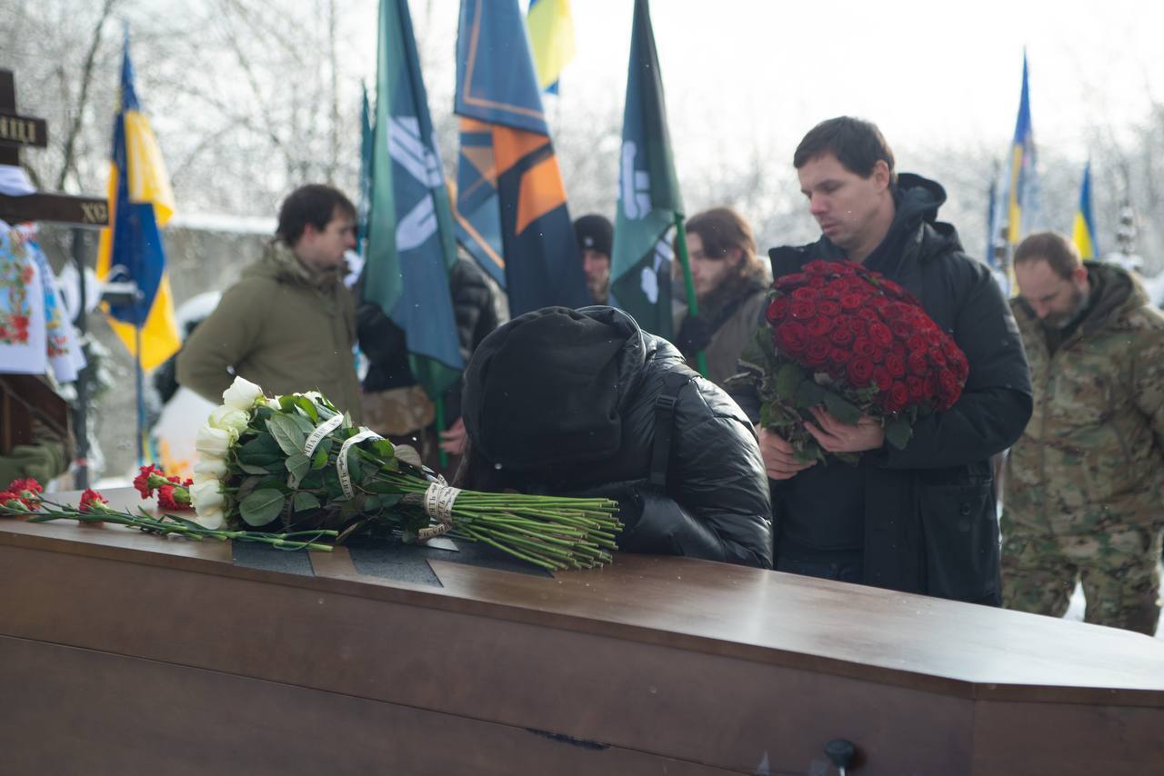 Україна втрачає найкращих синів: у Києві попрощалися з 20-річним військовим Кирилом Руденком. Фото
